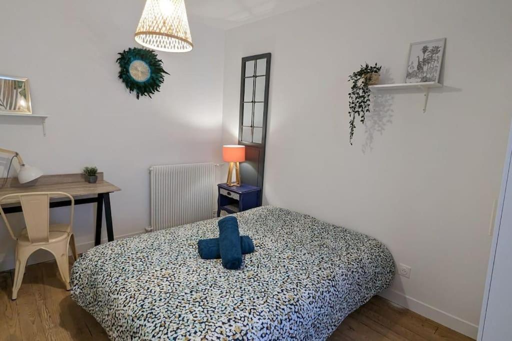Cosy Queen -3Ch- Centre Ville & Parking Privee - Wifi Haut Debit 波城 外观 照片